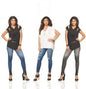 Fidato Shilpa Shetty Kundra Pack of 3 Jeggings SSKCMB3